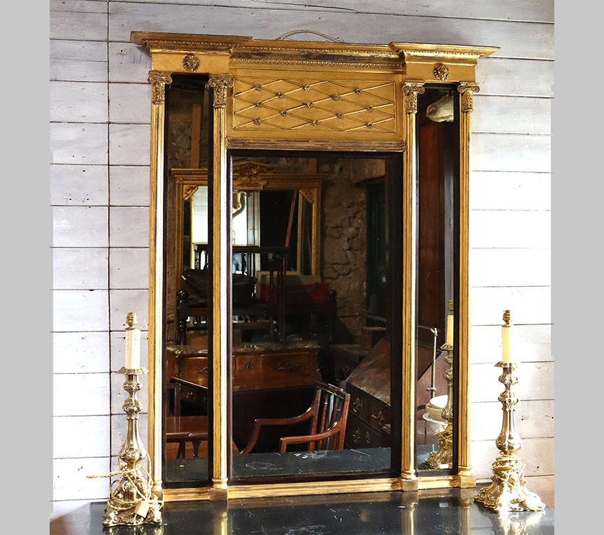 Regency Gilt Pier Mirror