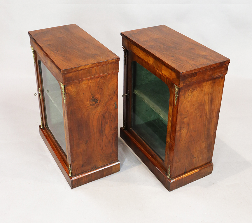 Pair of Neat Victorian Pier Cabinets