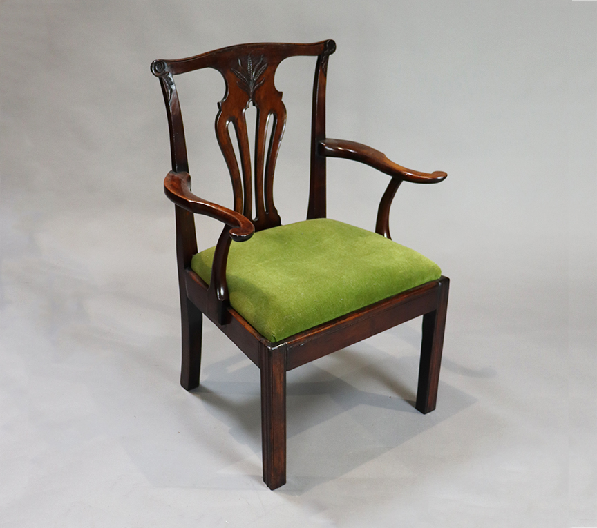 18th Century Fruitwood Chair
