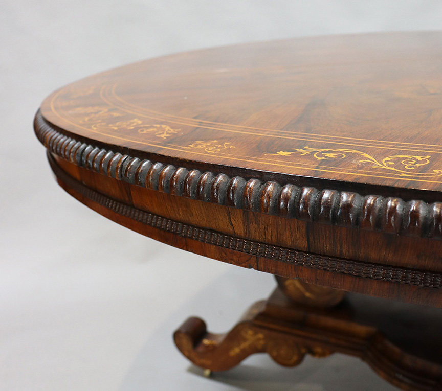 19th Century Rosewood Centre Table