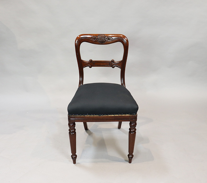 Early Victorian Mahogany Dining Chairs 