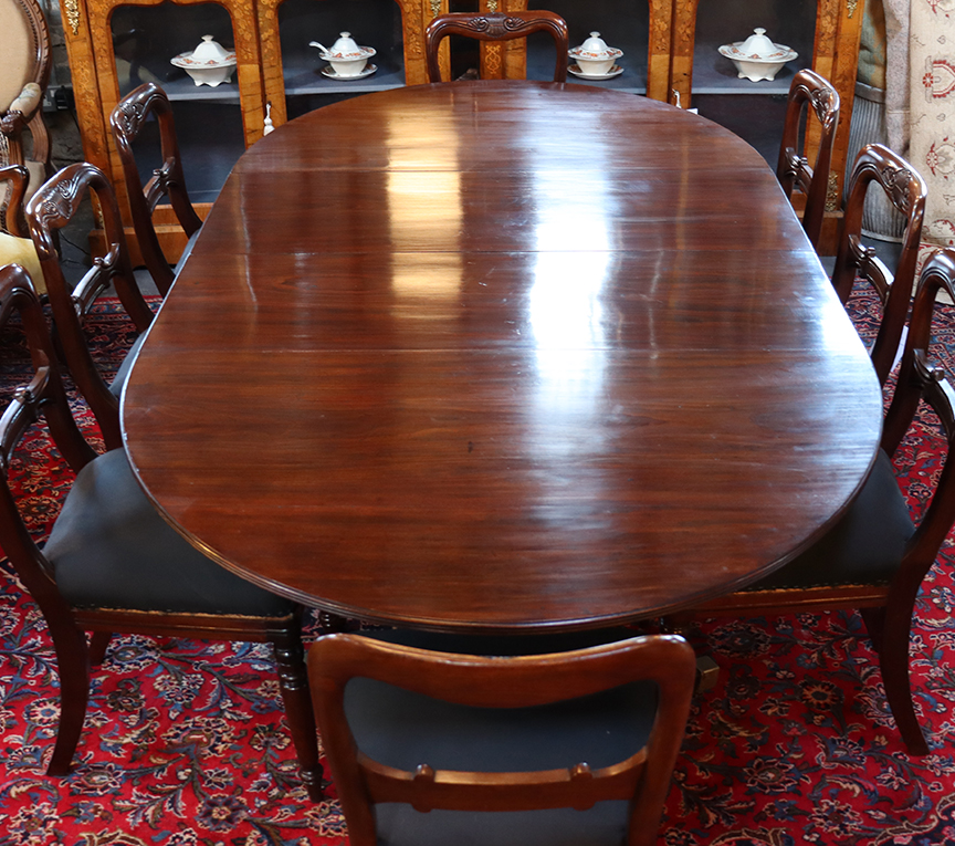 George III Mahogany Dining Table