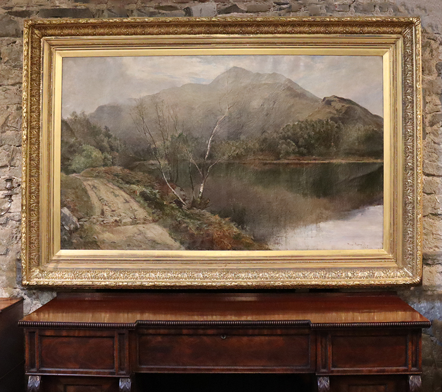 Large Scottish Landscape Painting