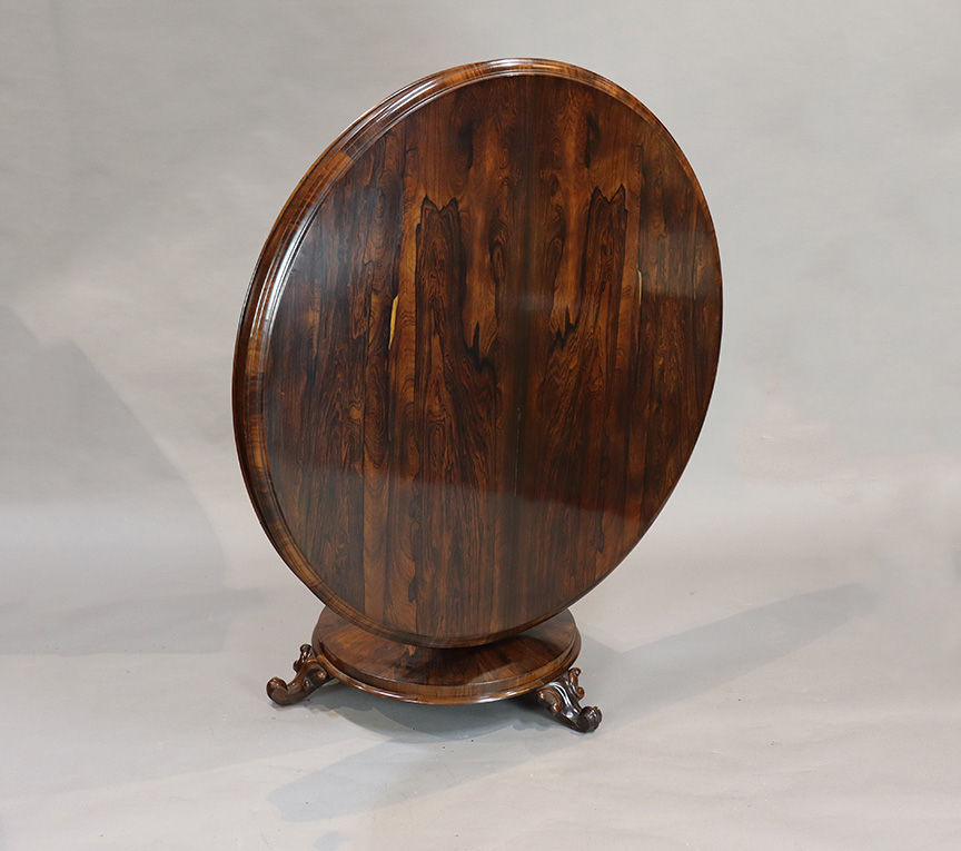 William IV Circular Rosewood Table