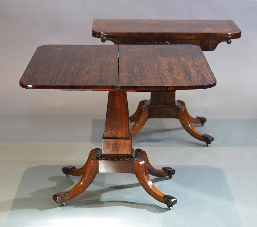 Pair of Victorian Rosewood Tables