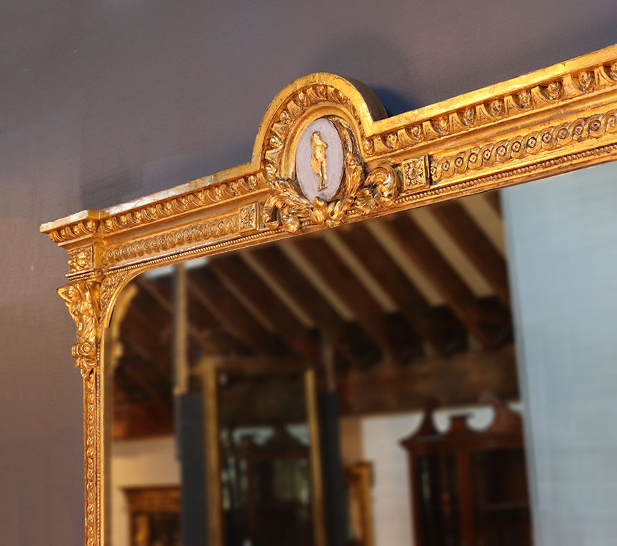 19th Century Neo-classical Gilt Mirror