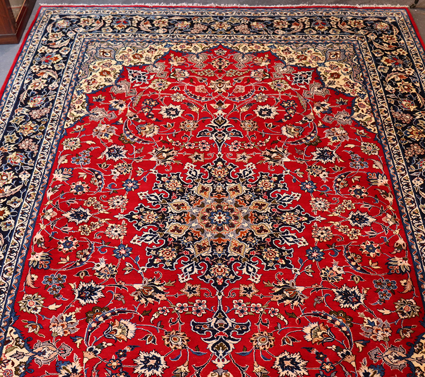 Large Persian Najafaba Carpet