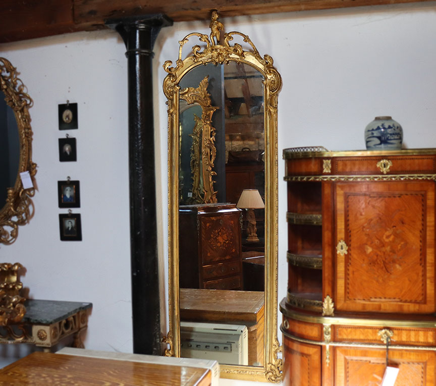 Pair of 18th Century Pier Mirrors