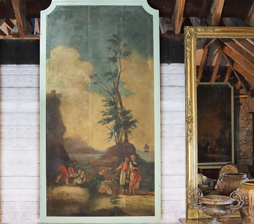 Set of Four French Room Panels