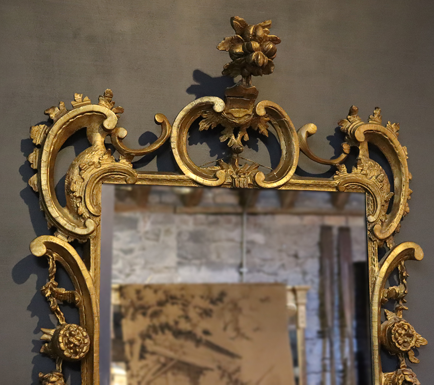 Irish George III Style Mirror