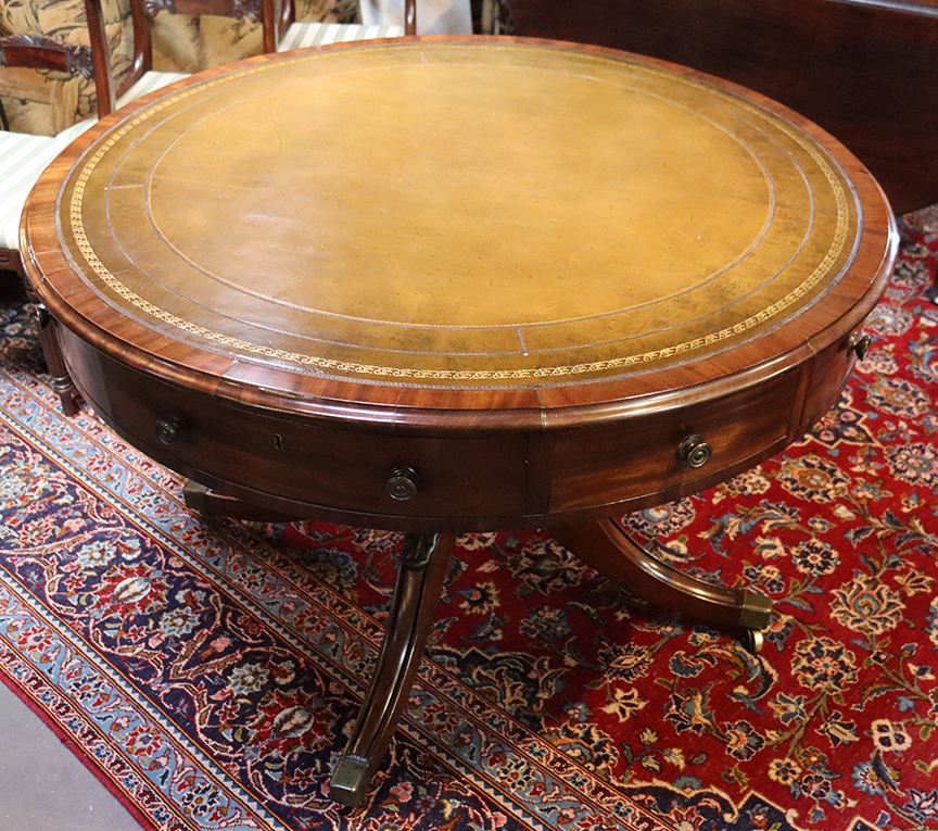 George IV Circular Drum Table