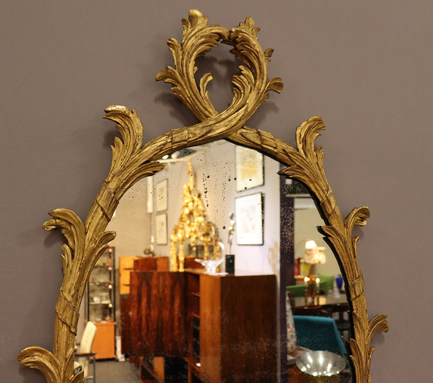 Giltwood Pier Mirror after Linnell