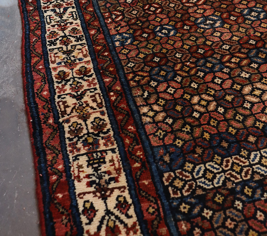 Long hand-woven Carpet