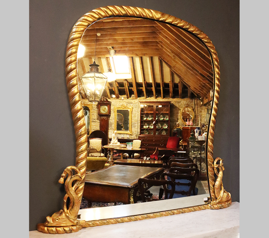 Regency Horseshoe Shaped Mirrors